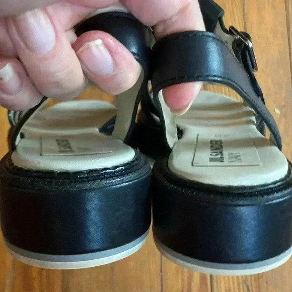 Jill Sandal navy flat form sandal - Picture 5 of 8